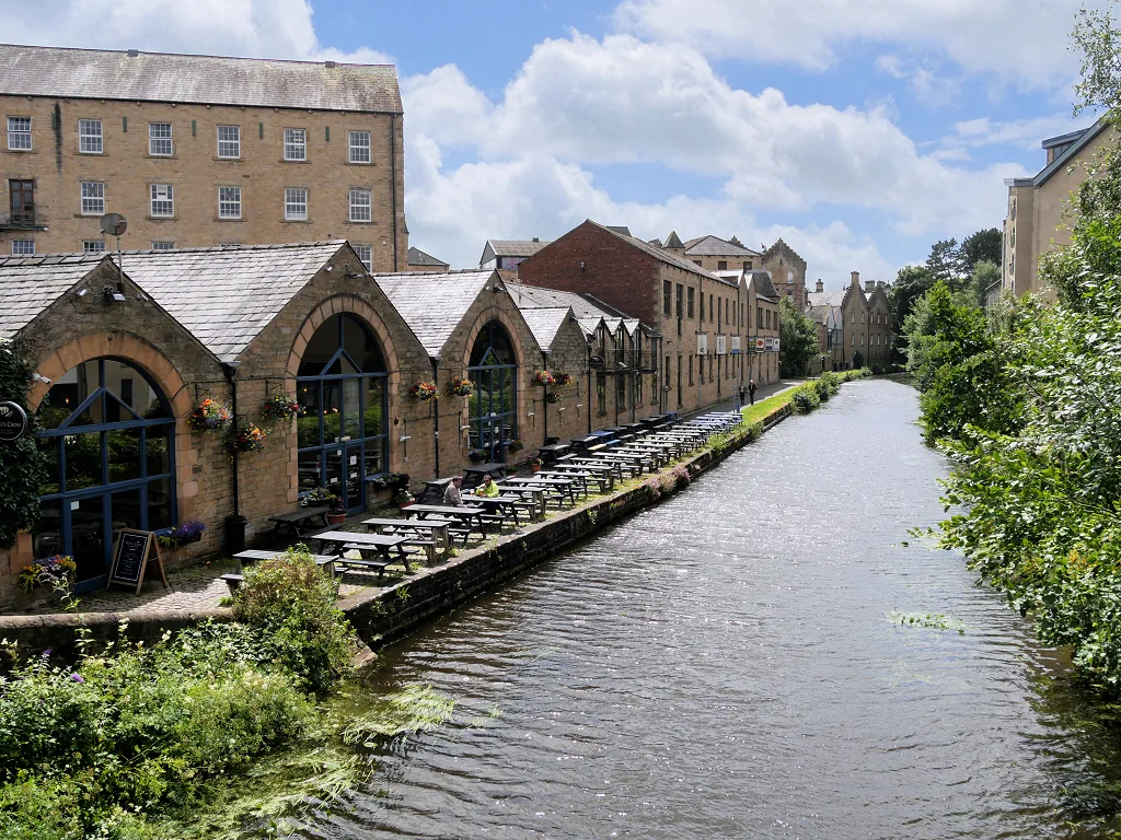 Lancaster Canal and the White Cross area of Lancaster